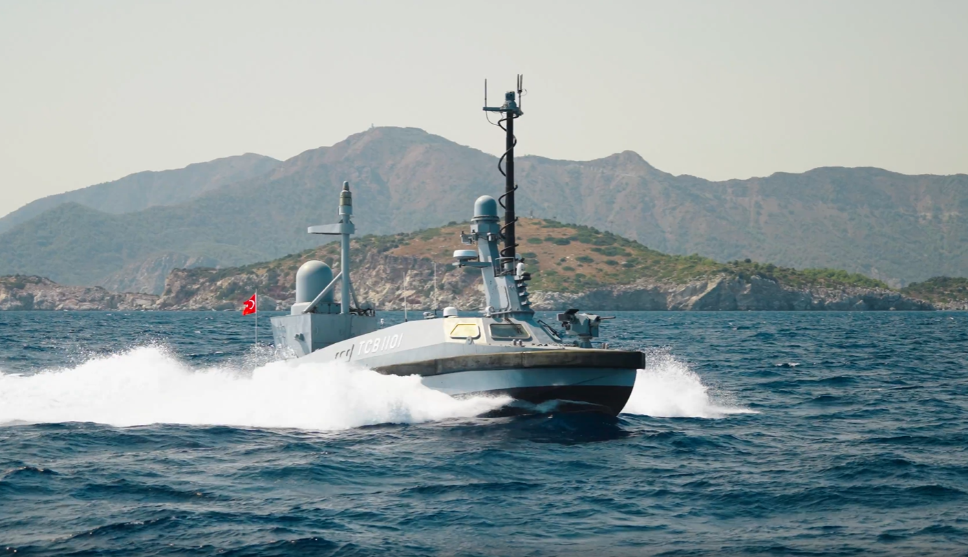 MARLİN insansız dəniz aparatı SMASH 200/12.7 silah sistemi ilə suüstü hədəfi vurub