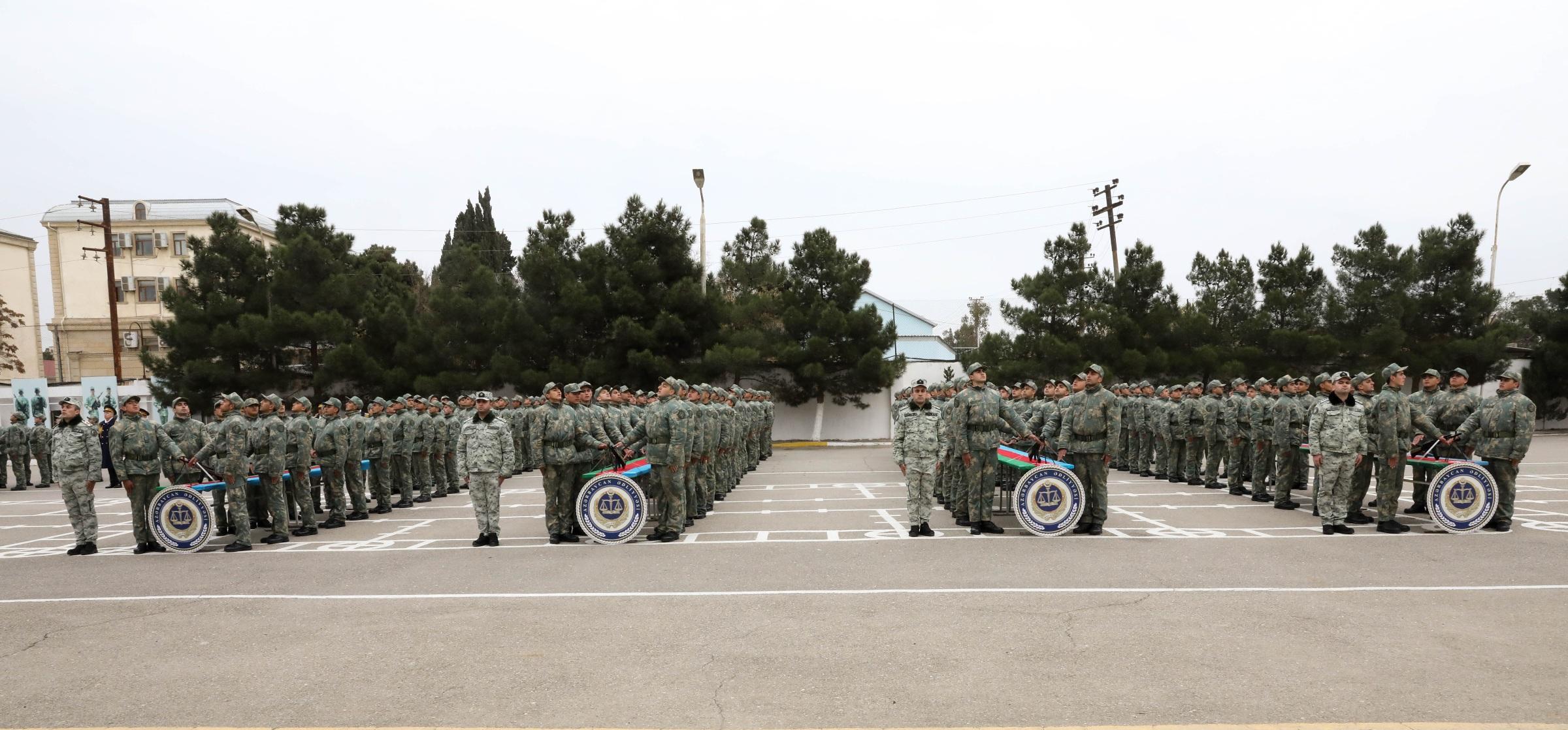 Penitensiar xidmətinin Mühafizə alayında andiçmə mərasimi keçirilib