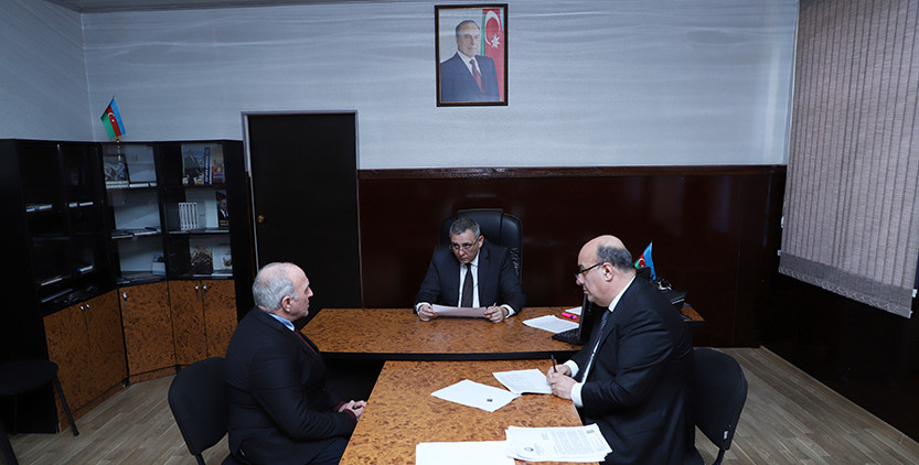 SHXÇDX rəisi Neftçalada vətəndaşları qəbul edib
