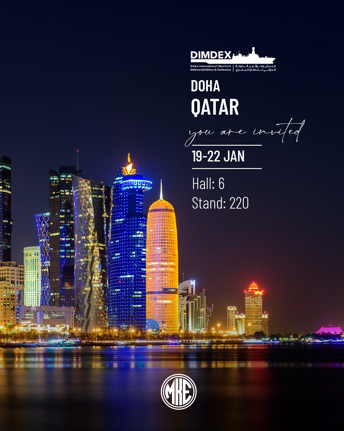 MKE QATAR DIMDEZ FUARINDA