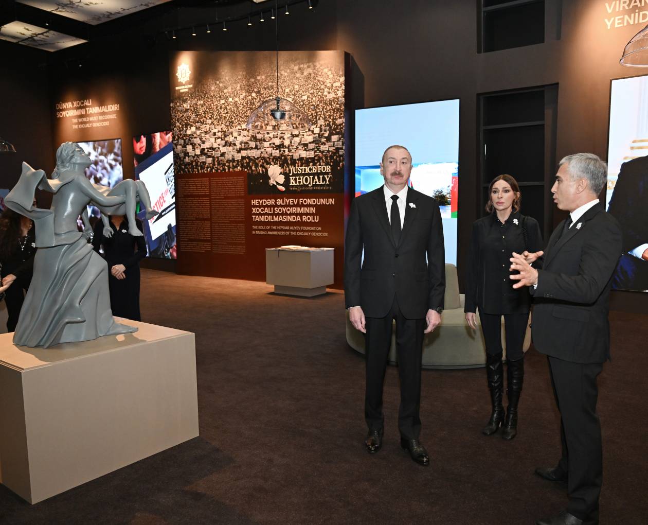 Prezident İlham Əliyev Xocalı Soyqırımı Memorialının açılışında iştirak edib - YENİLƏNİB 14 13 1
