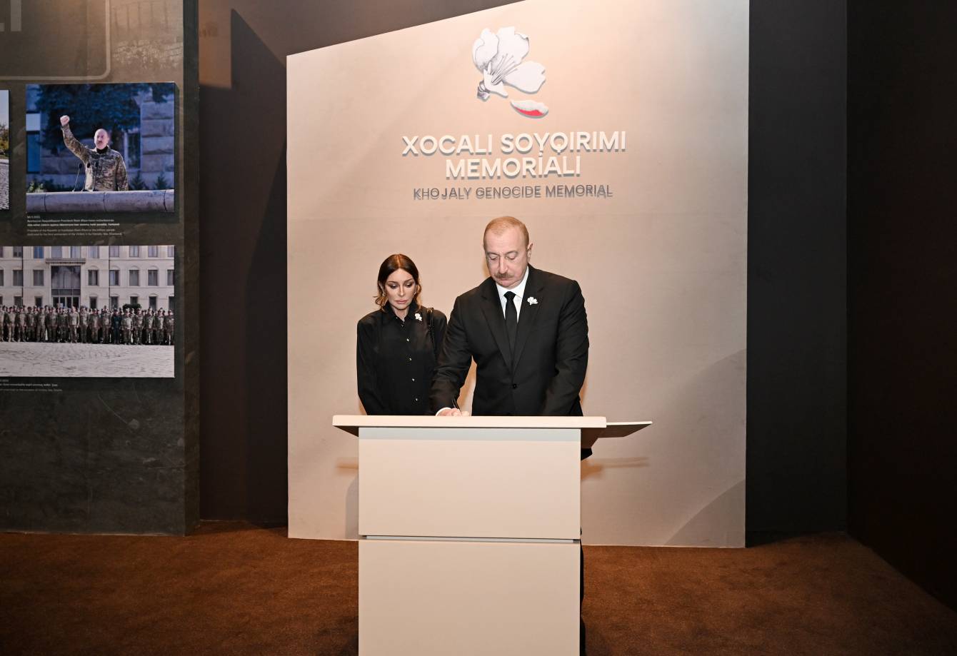 Prezident İlham Əliyev Xocalı Soyqırımı Memorialının açılışında iştirak edib - YENİLƏNİB 15 14