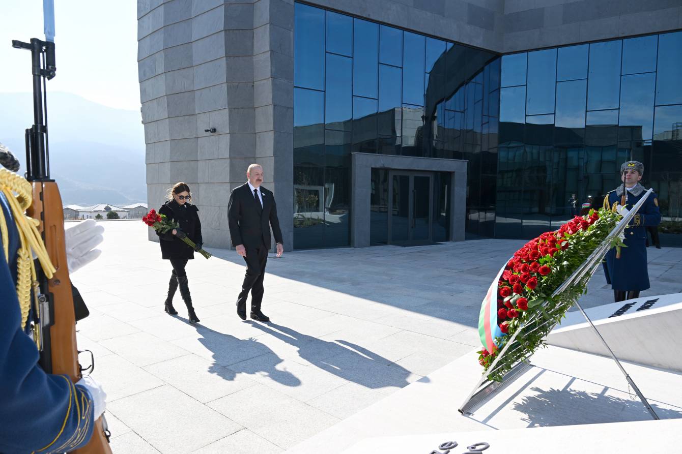 Prezident İlham Əliyev Xocalı Soyqırımı Memorialının açılışında iştirak edib - YENİLƏNİB 3 2 4
