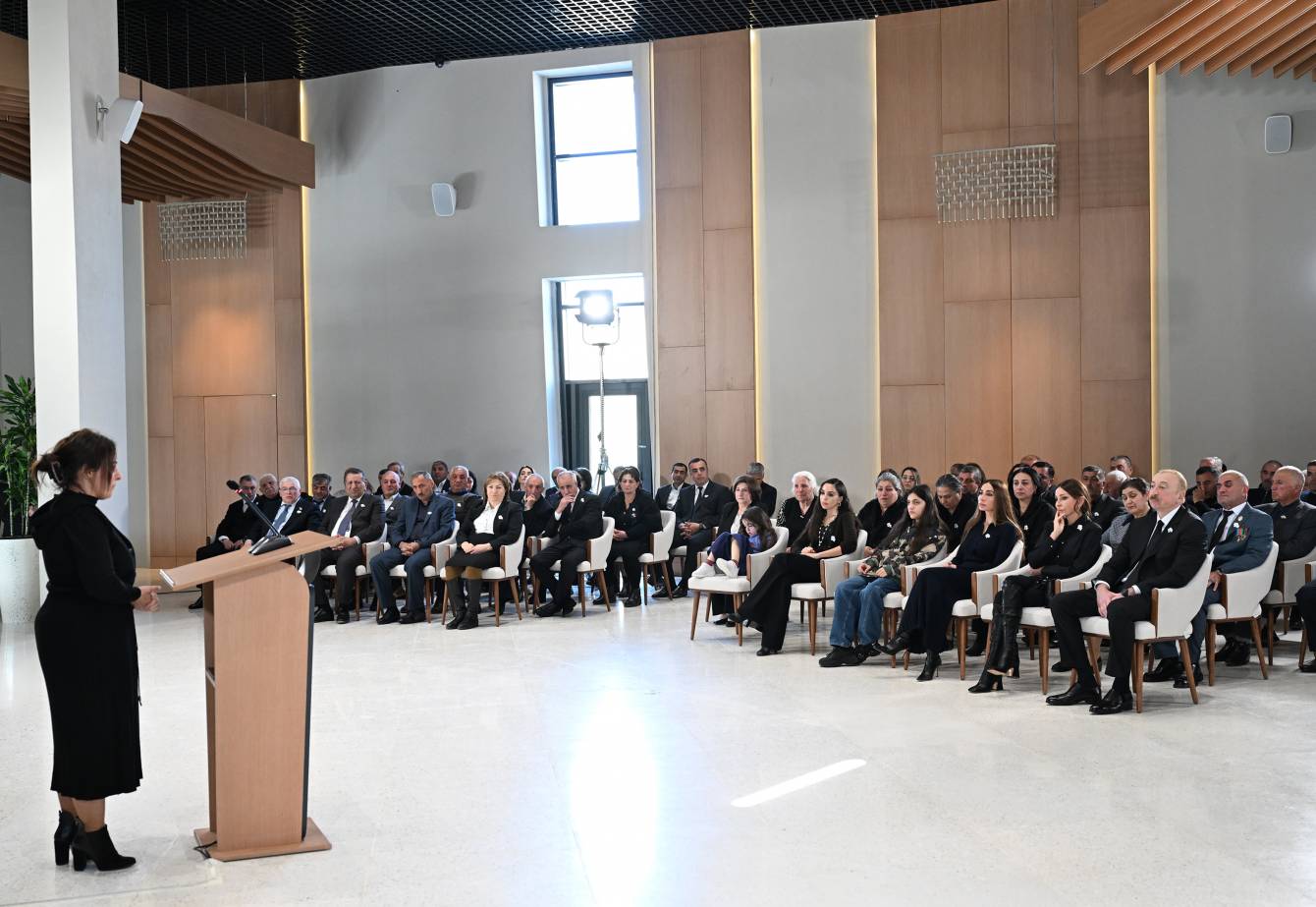 Prezident İlham Əliyev Xocalı Soyqırımı Memorialının açılışında iştirak edib - YENİLƏNİB 23 22