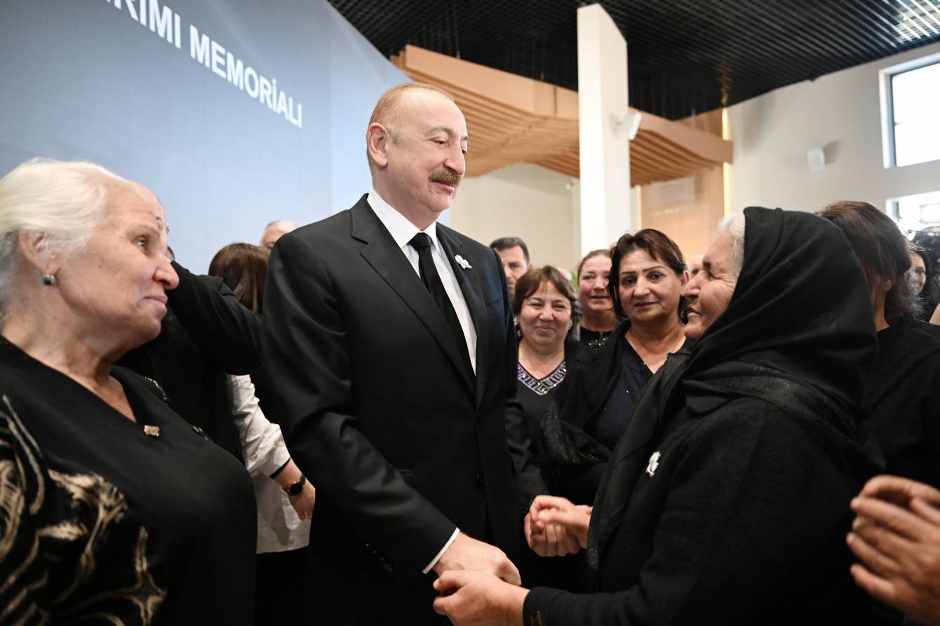 Prezident İlham Əliyev Xocalı Soyqırımı Memorialının açılışında iştirak edib - YENİLƏNİB 25 24