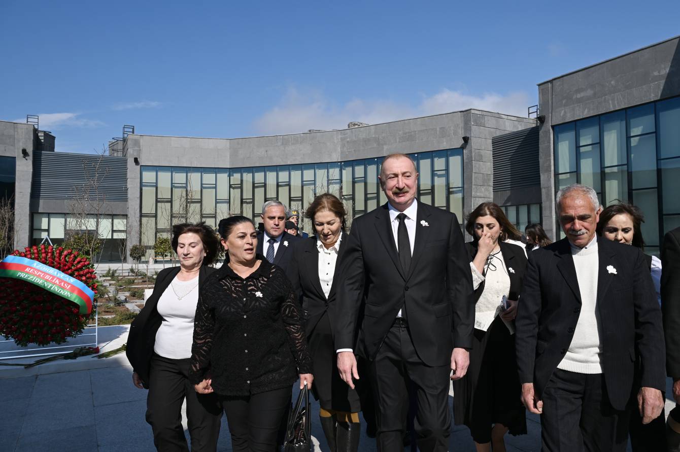 Prezident İlham Əliyev Xocalı Soyqırımı Memorialının açılışında iştirak edib - YENİLƏNİB 37 36