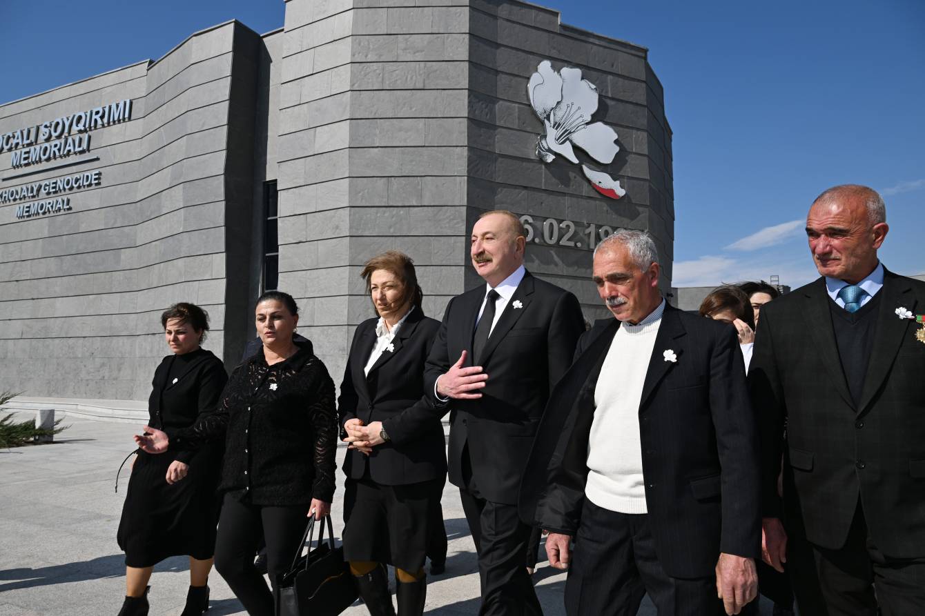 Prezident İlham Əliyev Xocalı Soyqırımı Memorialının açılışında iştirak edib - YENİLƏNİB 39 38