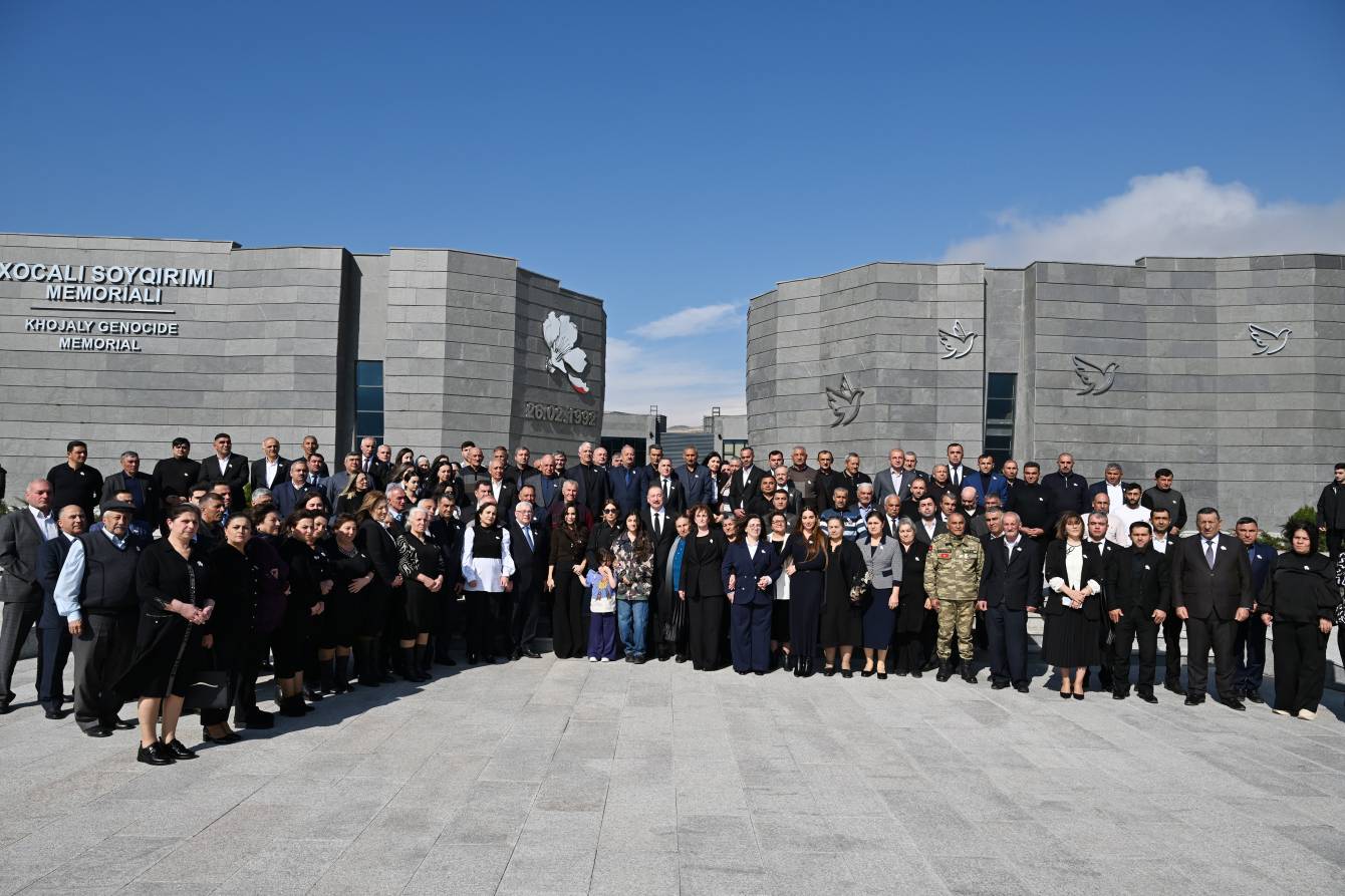 Prezident İlham Əliyev Xocalı Soyqırımı Memorialının açılışında iştirak edib - YENİLƏNİB 40 39