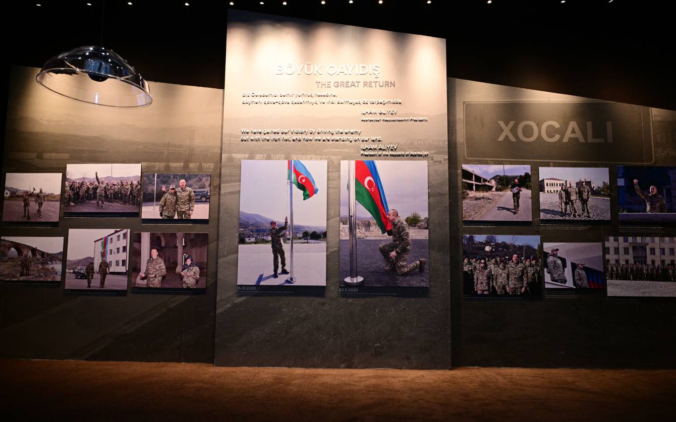 Prezident İlham Əliyev Xocalı Soyqırımı Memorialının açılışında iştirak edib - YENİLƏNİB 51 50
