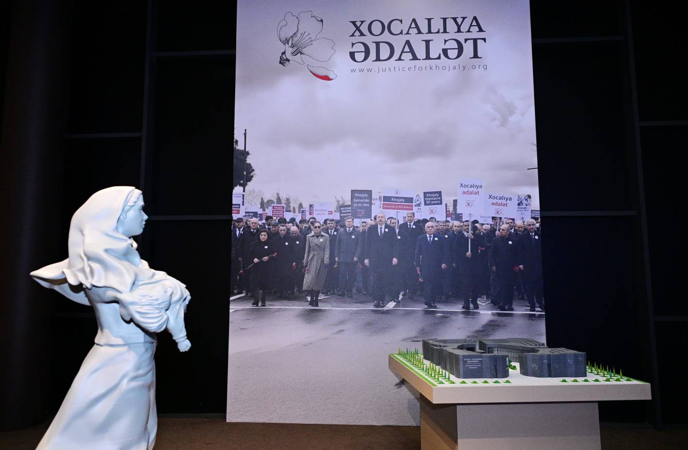 Prezident İlham Əliyev Xocalı Soyqırımı Memorialının açılışında iştirak edib - YENİLƏNİB 55 54