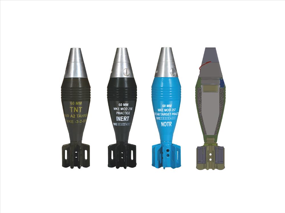 60 mm havan tahrip muhimmati