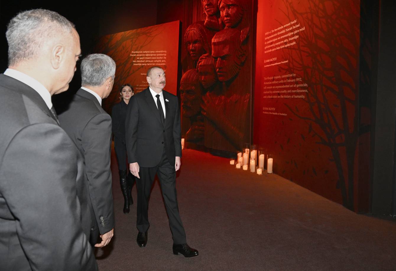 Prezident İlham Əliyev Xocalı Soyqırımı Memorialının açılışında iştirak edib - YENİLƏNİB 10 9 1