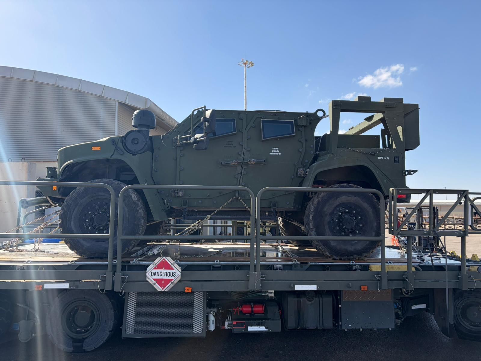 İsrail zirehli maşın parkını yeni JLTV-lərlə genişləndirir
