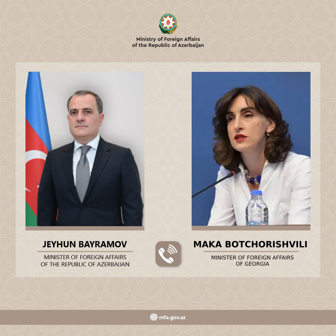 Azərbaycan və Gürcüstanın xarici işlər nazirləri dron hücumları nəticəsində yaranmış vəziyyəti müzakirə ediblər