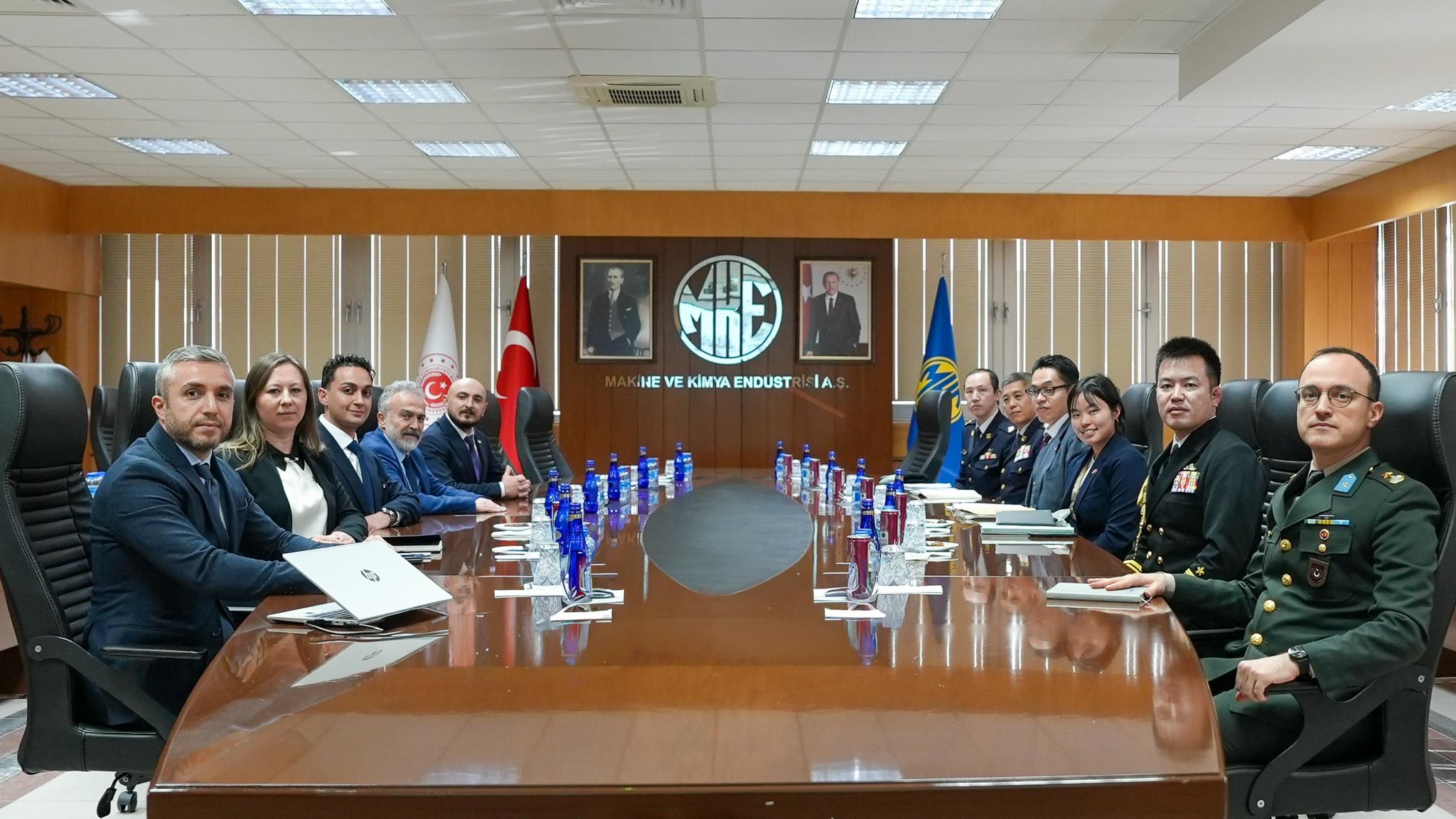 Yaponiyanın nümayəndə heyəti MKE şirkətini ziyarət edib