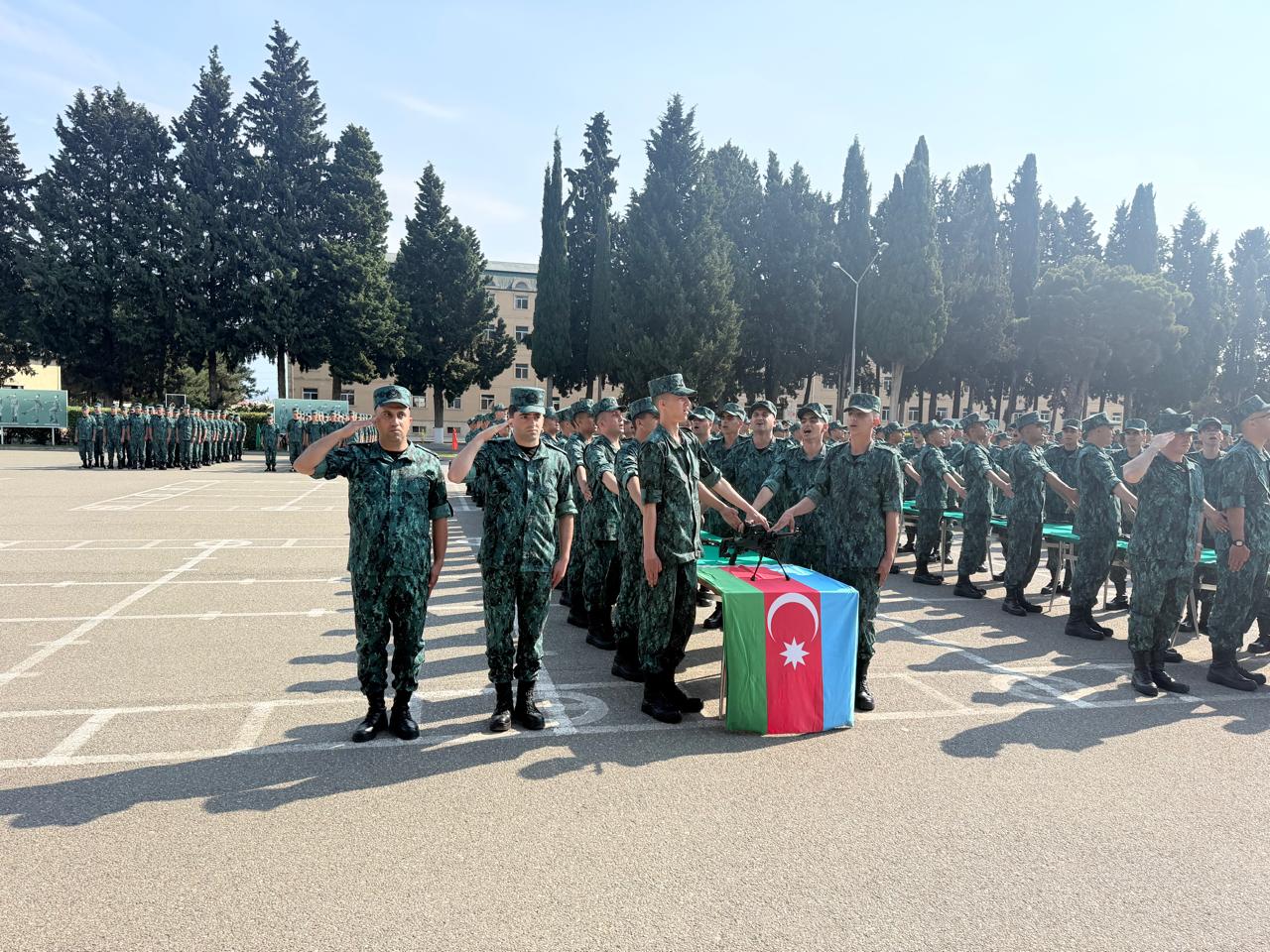 DSX-də gənc əsgərlərin andiçmə mərasimi keçirilib - FOTOLAR 2 1
