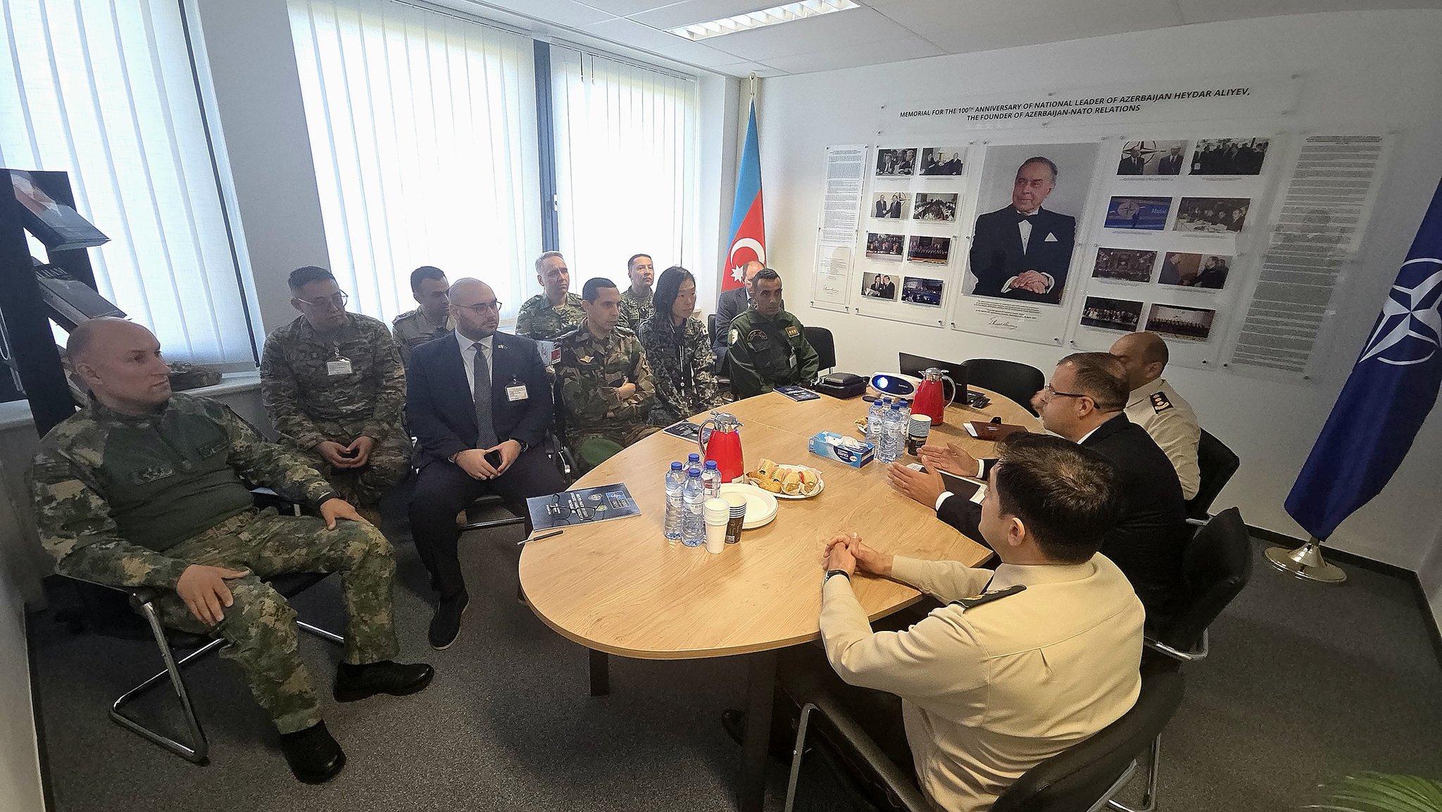 Azərbaycanın NATO yanında Nümayəndəliyində 9 ölkənin iştirakçıları qəbul edilib 5 HKXb8hvXkAAKtZC