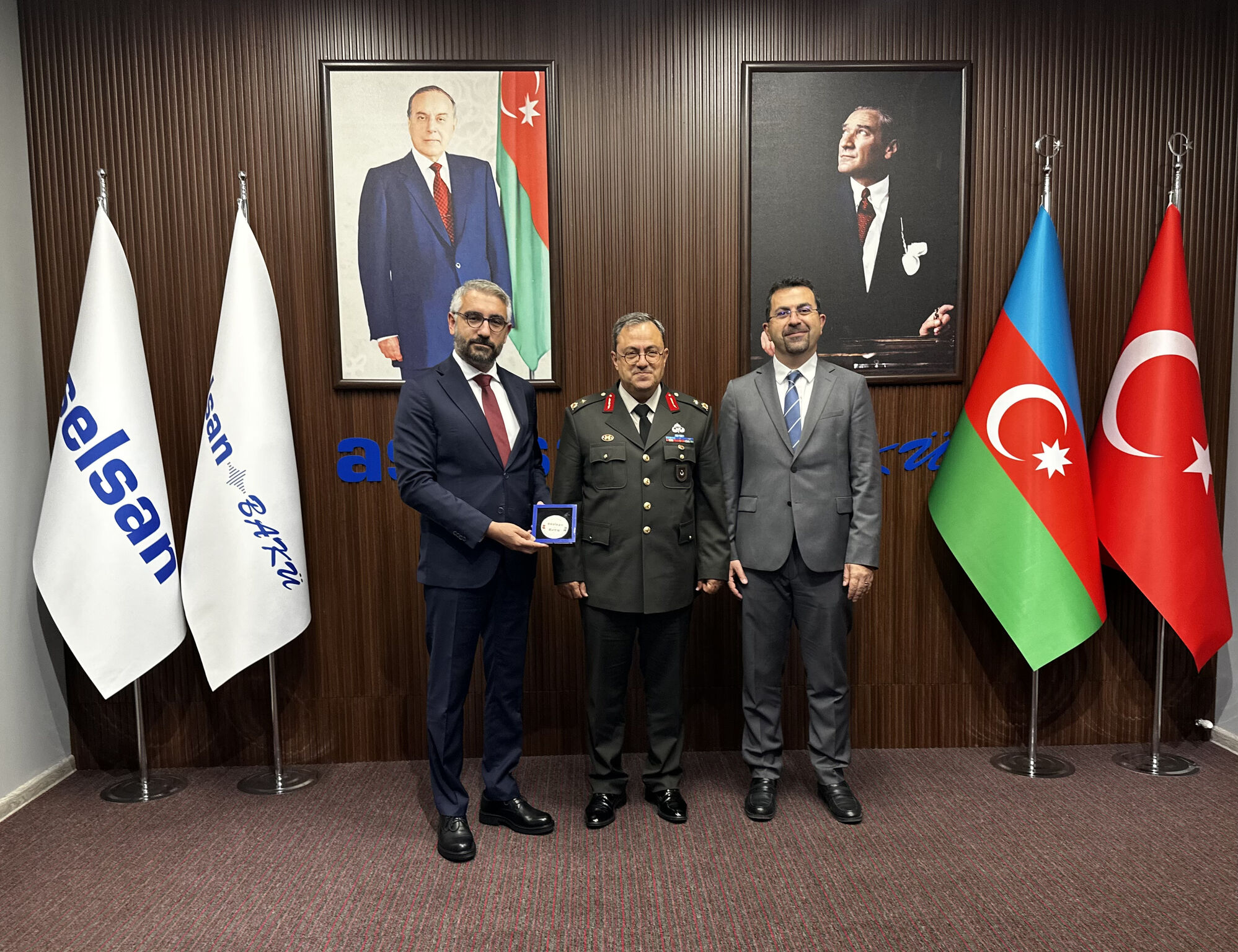 Türkiyə nümayəndə heyəti “ASELSAN Bakü” MMC-də keçirilən layihələrlə tanış olub 3 1783234960449