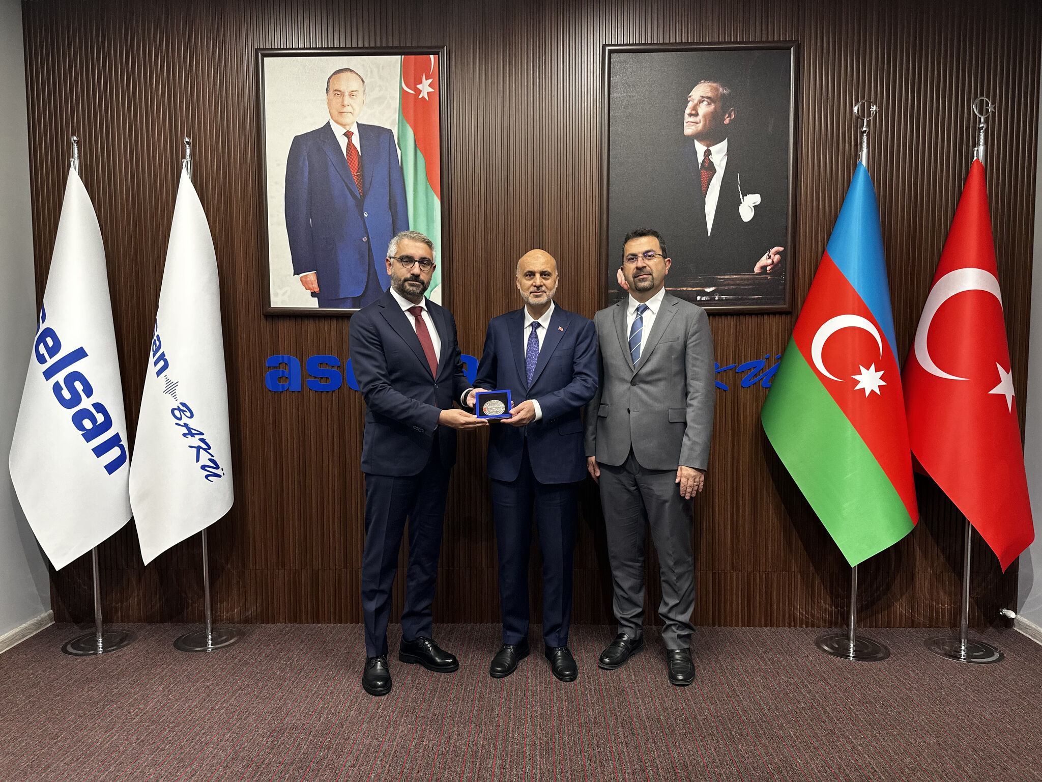 Türkiyə nümayəndə heyəti “ASELSAN Bakü” MMC-də keçirilən layihələrlə tanış olub 2 1783234960860
