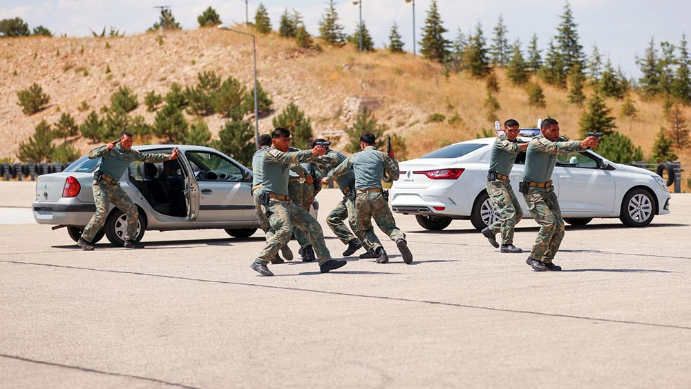Müdafiə Nazirliyinin Hərbi Polis İdarəsinin nümayəndə heyəti Türkiyəyə səfər edib 6 5 7