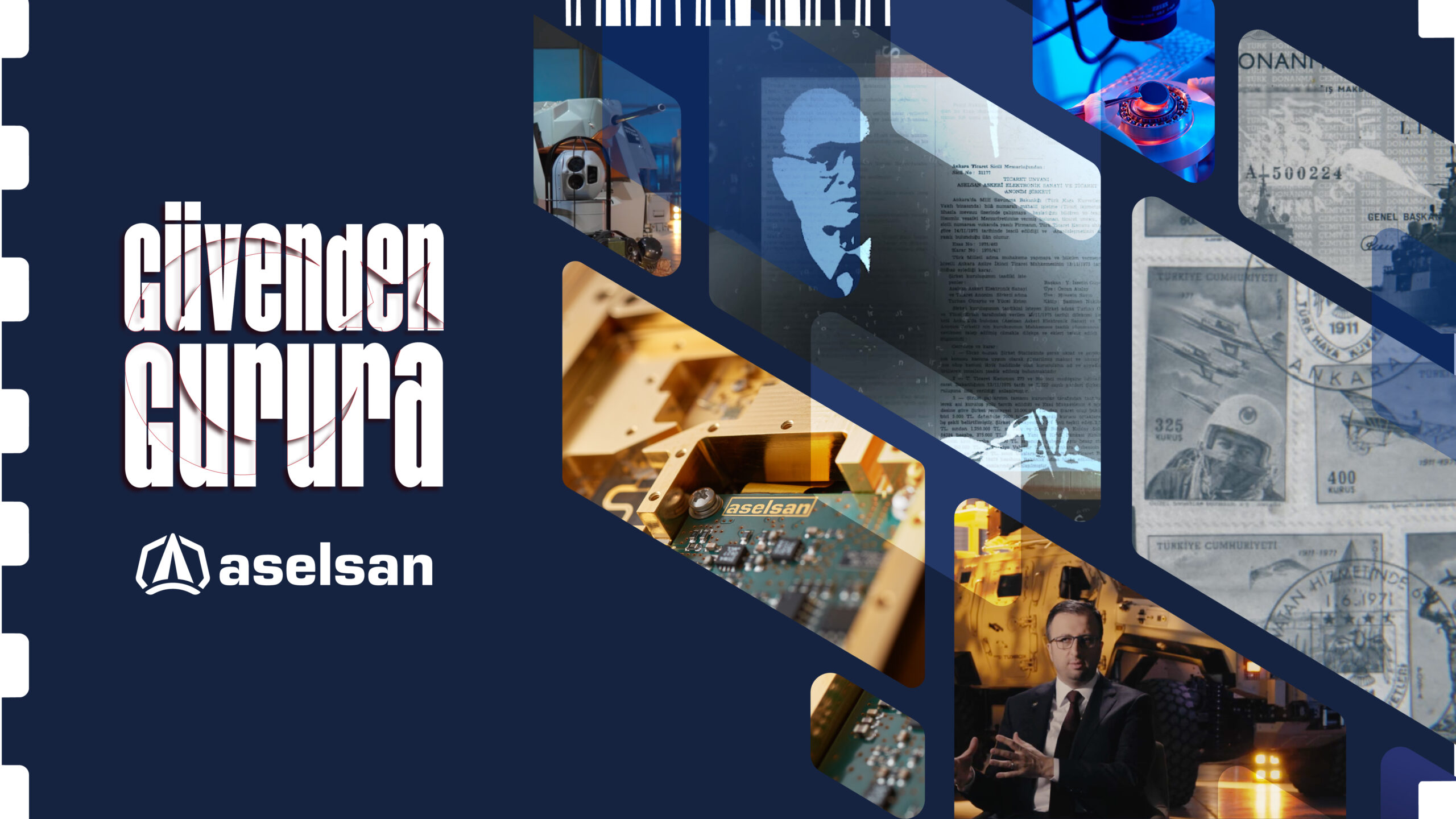 ASELSAN-ın tarixindən bəhs edən “Güvenden Gurura” sənədli filmi təqdim olunub - VİDEO 11 Belgesel 02 Main Image W Logo 3840x2160px 01 scaled