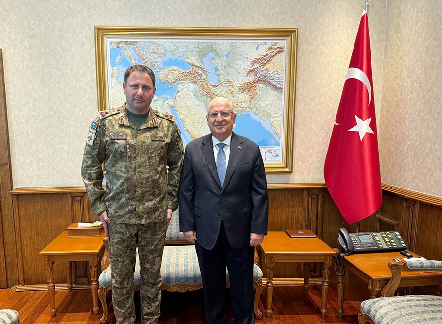 Müdafiə Nazirliyinin Hərbi Polis İdarəsinin nümayəndə heyəti Türkiyəyə səfər edib 2 c3629f9af0374aa79e3333073b714253