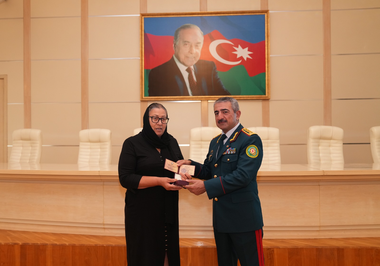 DSX Aparatında şəhid ailələrinə ordenlər təqdim olunub 16 13 838da48dc5c04d3c7daacf03e3a99a15