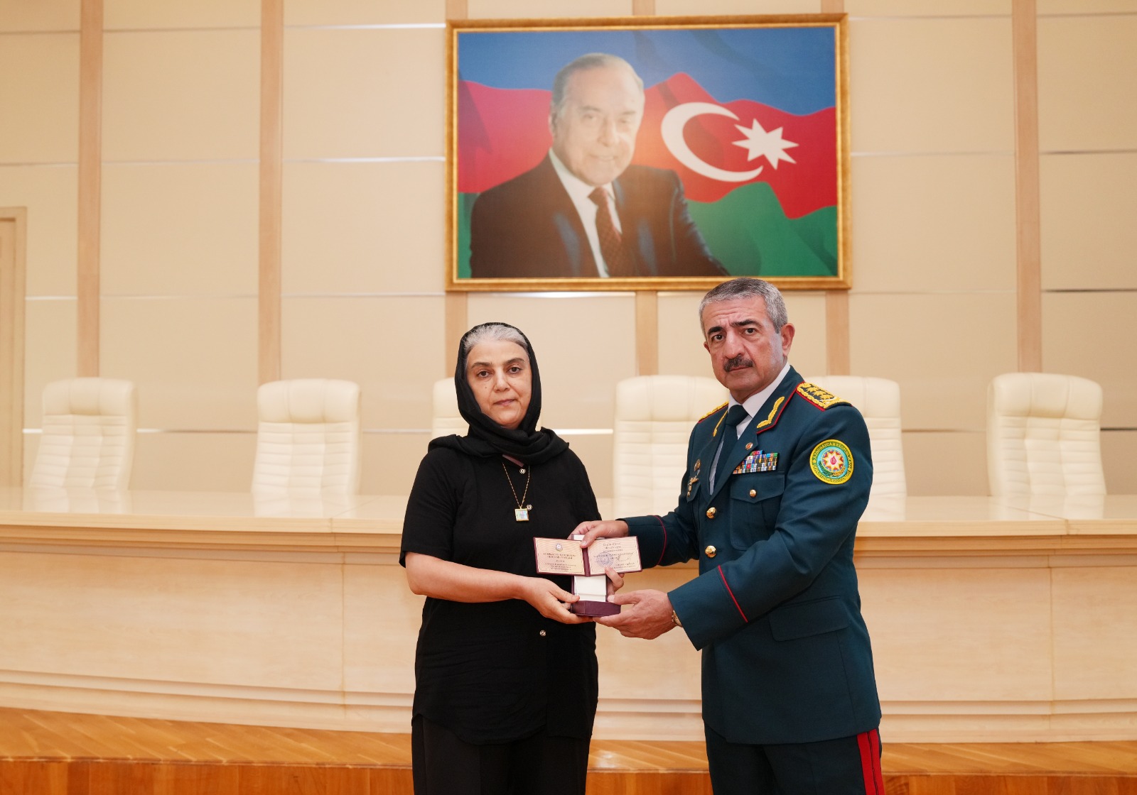 DSX Aparatında şəhid ailələrinə ordenlər təqdim olunub 20 17 649c4769eb0434afc58df641c3459933