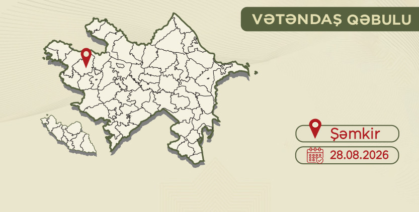 Mürsəl İbrahimov Şəmkirdə vətəndaşları qəbul edəcək 4 66420