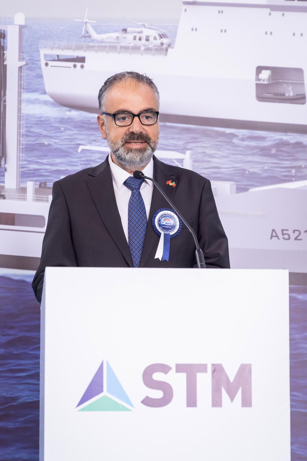 STM Portuqaliya üçün inşa etdiyi ikinci hərbi gəminin bloklarını suya salınma qurğusuna yerləşdirib 3 WhatsApp Image 2026 10 20 at 20.49.10